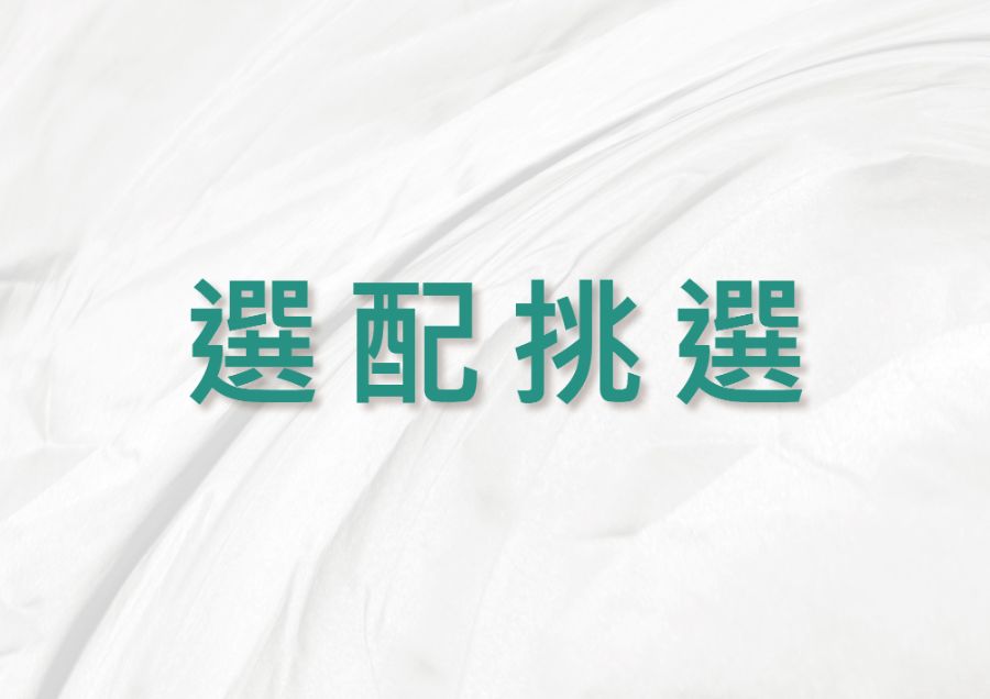 選配品項挑選